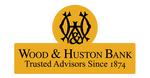 Logo for Wood and Huston Bank