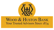 Logo for Wood and Huston Bank